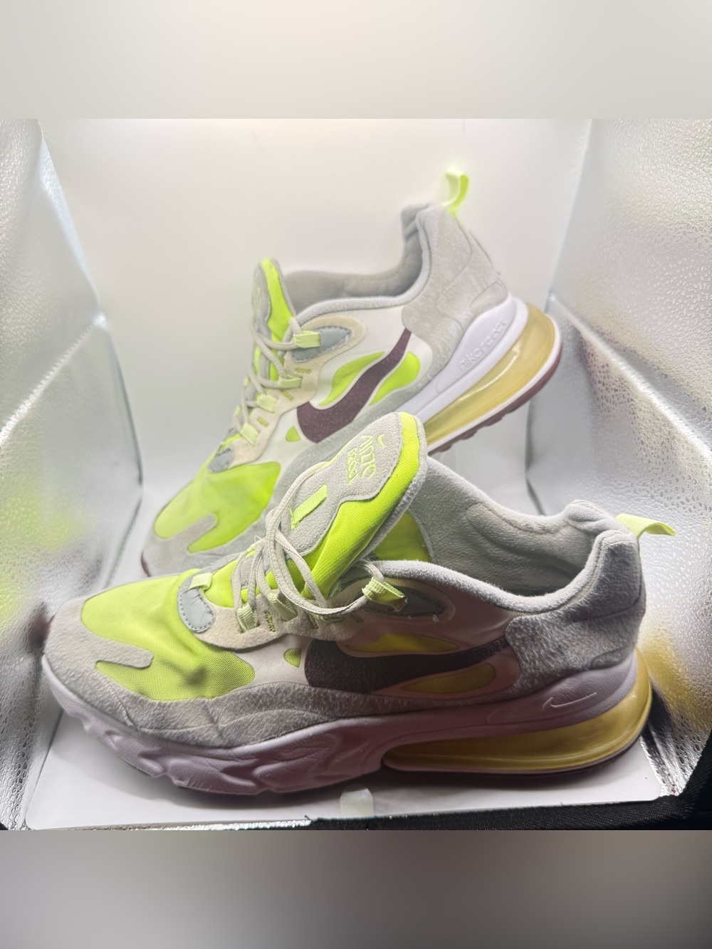 Nike Air Max 270 React Regrind Cucumber Green (US Women’s Size 9.5